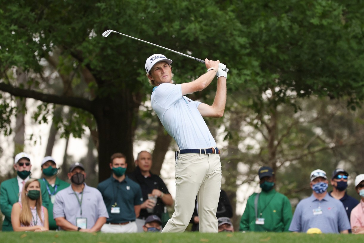 Photo will zalatoris adam sandler happy gilmore caddy comparisons 09