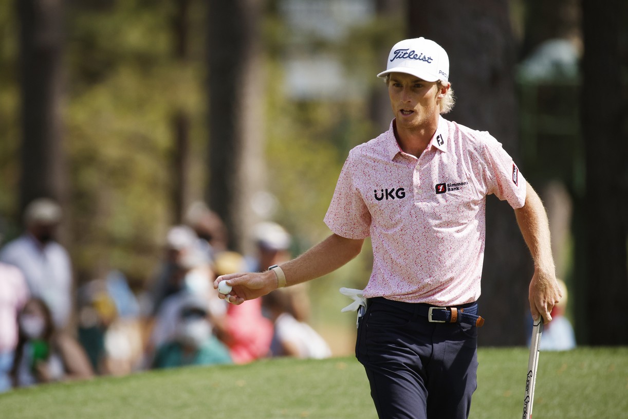 Photo will zalatoris adam sandler happy gilmore caddy comparisons 17