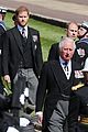 prince harry prince william seen chatting at funeral 30