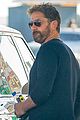 gerard butler fuels up his truck out in malibu 02