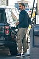 gerard butler fuels up his truck out in malibu 05