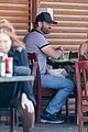 gerard butler at lunch with morgan brown 18