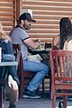 gerard butler at lunch with morgan brown 19