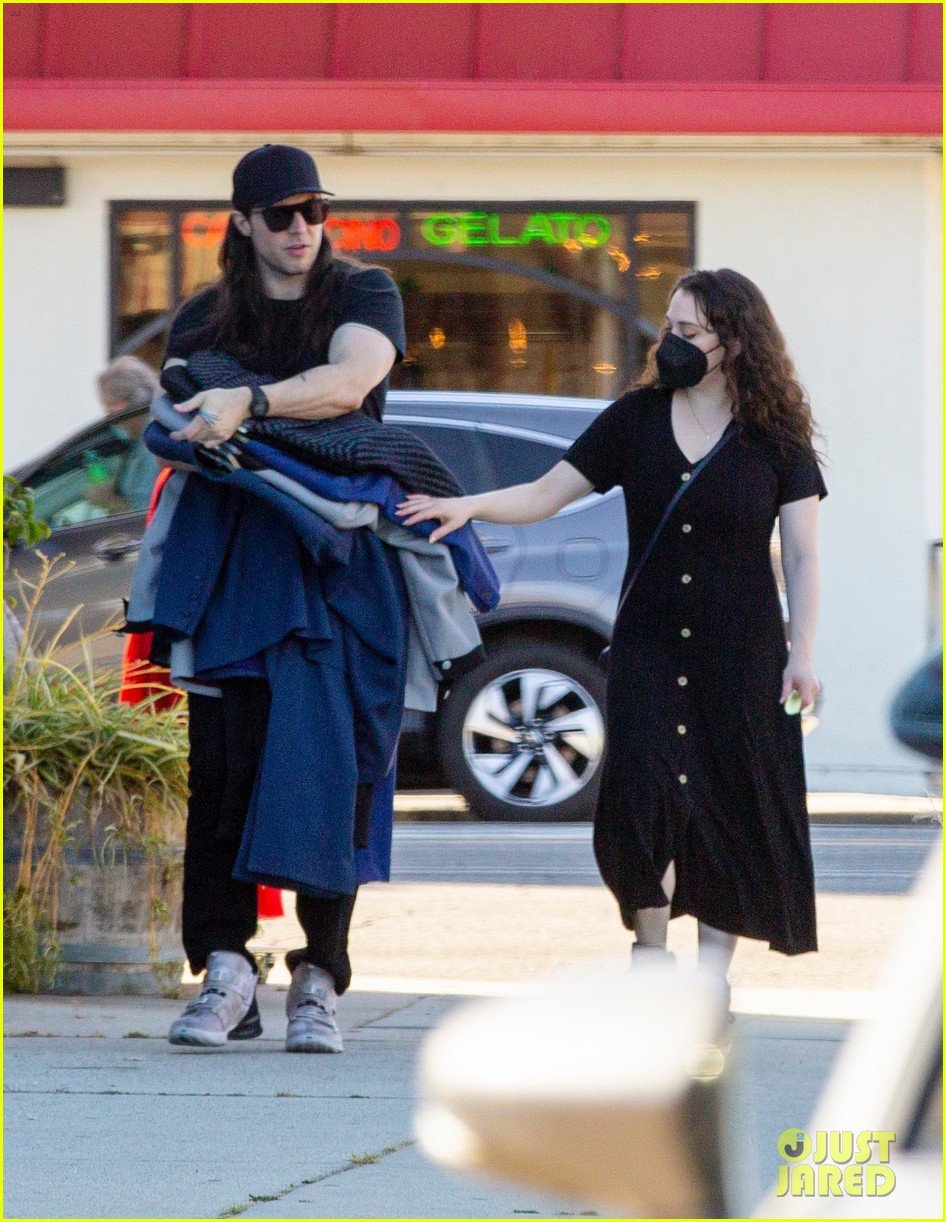 kat dennings shopping with andrew wk 394560422