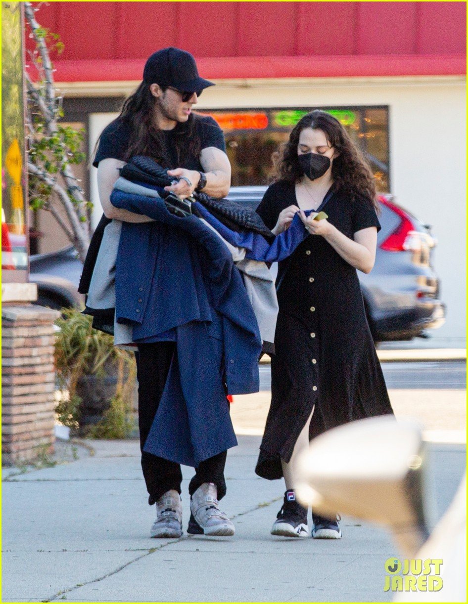 kat dennings shopping with andrew wk 454560428