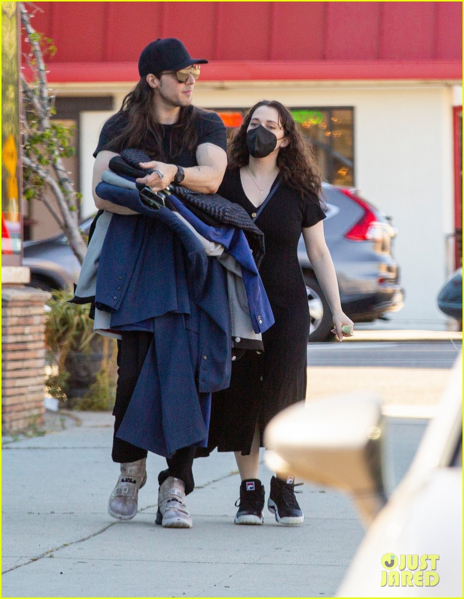 kat dennings shopping with andrew wk 484560431
