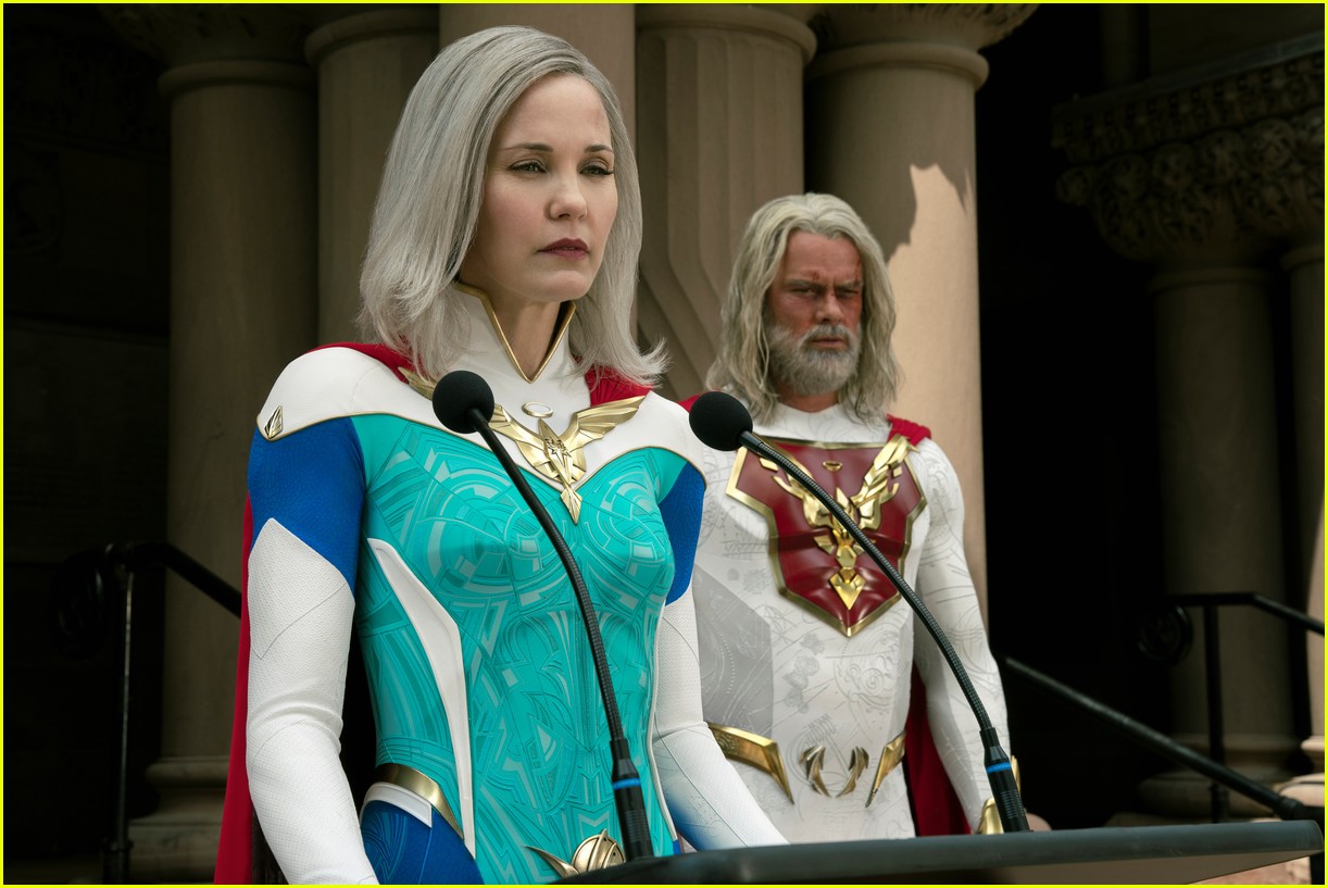 Every Photo of Josh Duhamel In His Skintight Superhero Costume for