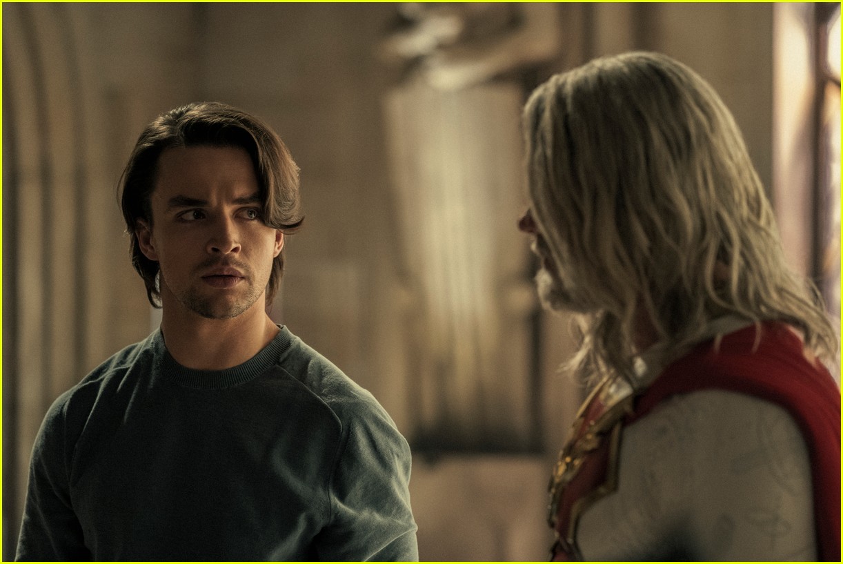 Every Photo of Josh Duhamel In His Skintight Superhero Costume for