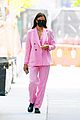irina shayk pink suit 05