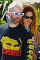 adam levine behati prinsloo colorful outfits for lunch 02