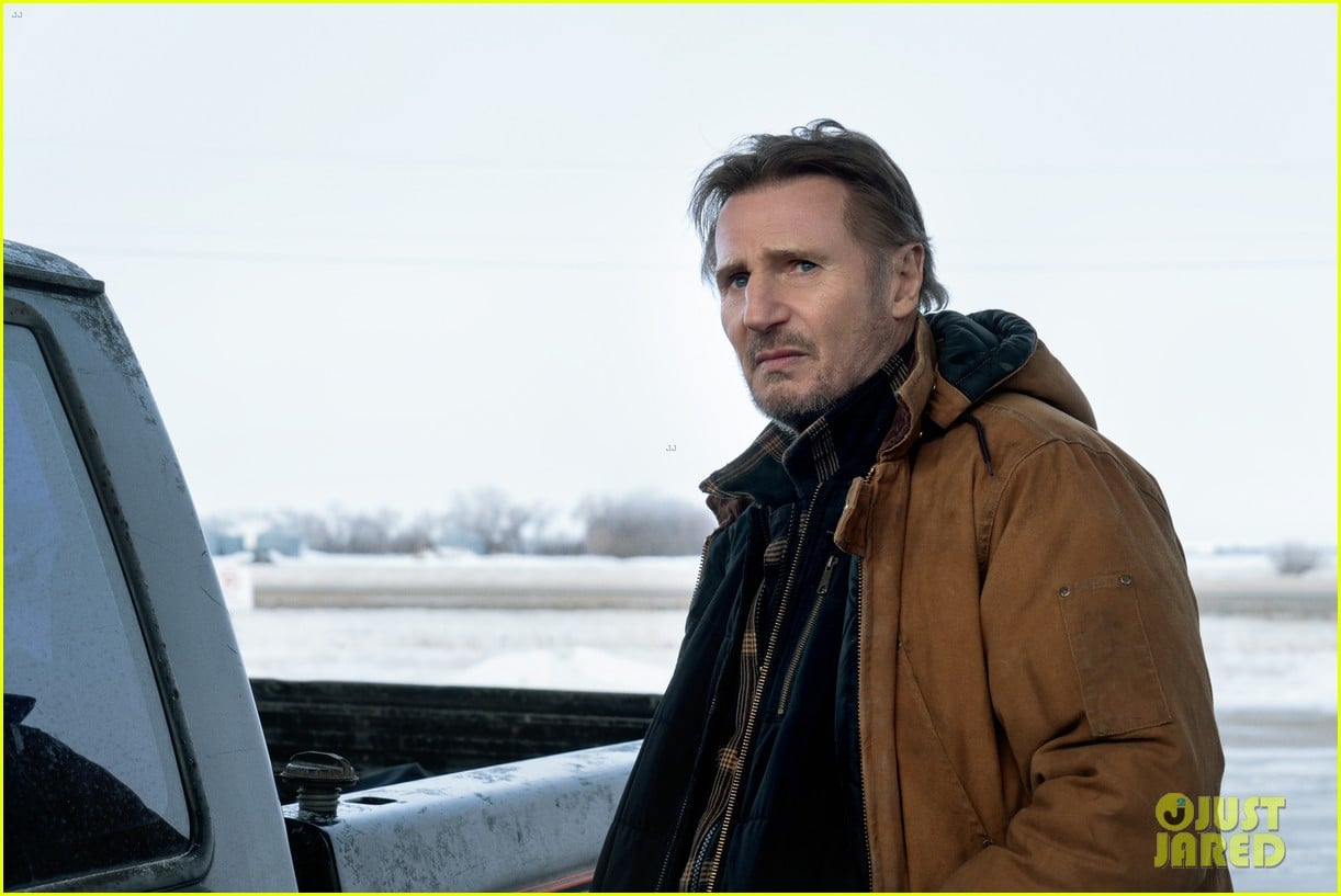 Liam Neeson Battles Bad Guys On A Frozen Lake in 'The Ice Road' Photo