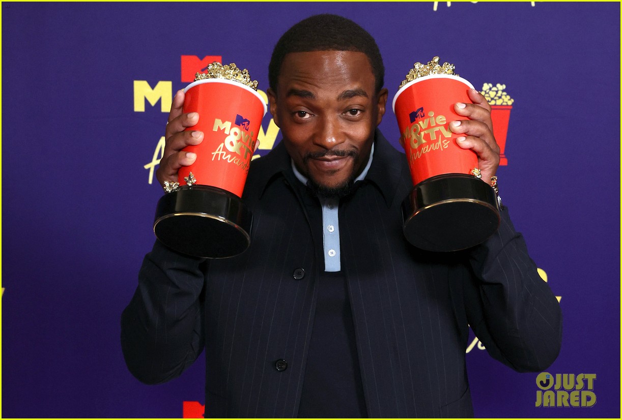 Marvel's Elizabeth Olsen & Anthony Mackie Had the Cutest Reunion at the