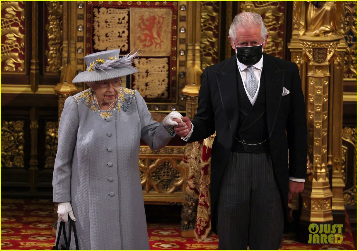 Queen Elizabeth Makes Her First Public Appearance Since Prince Philip's