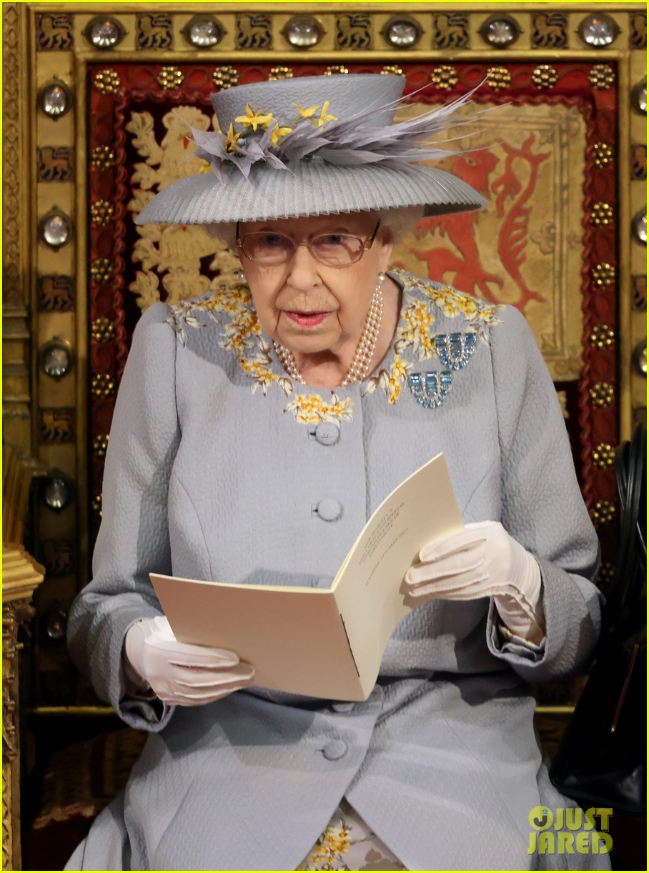 Queen Elizabeth Makes Her First Public Appearance Since Prince Philip's