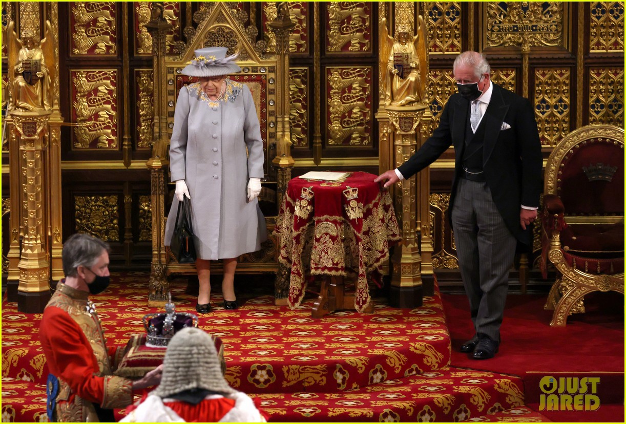 Queen Elizabeth Makes Her First Public Appearance Since Prince Philip's