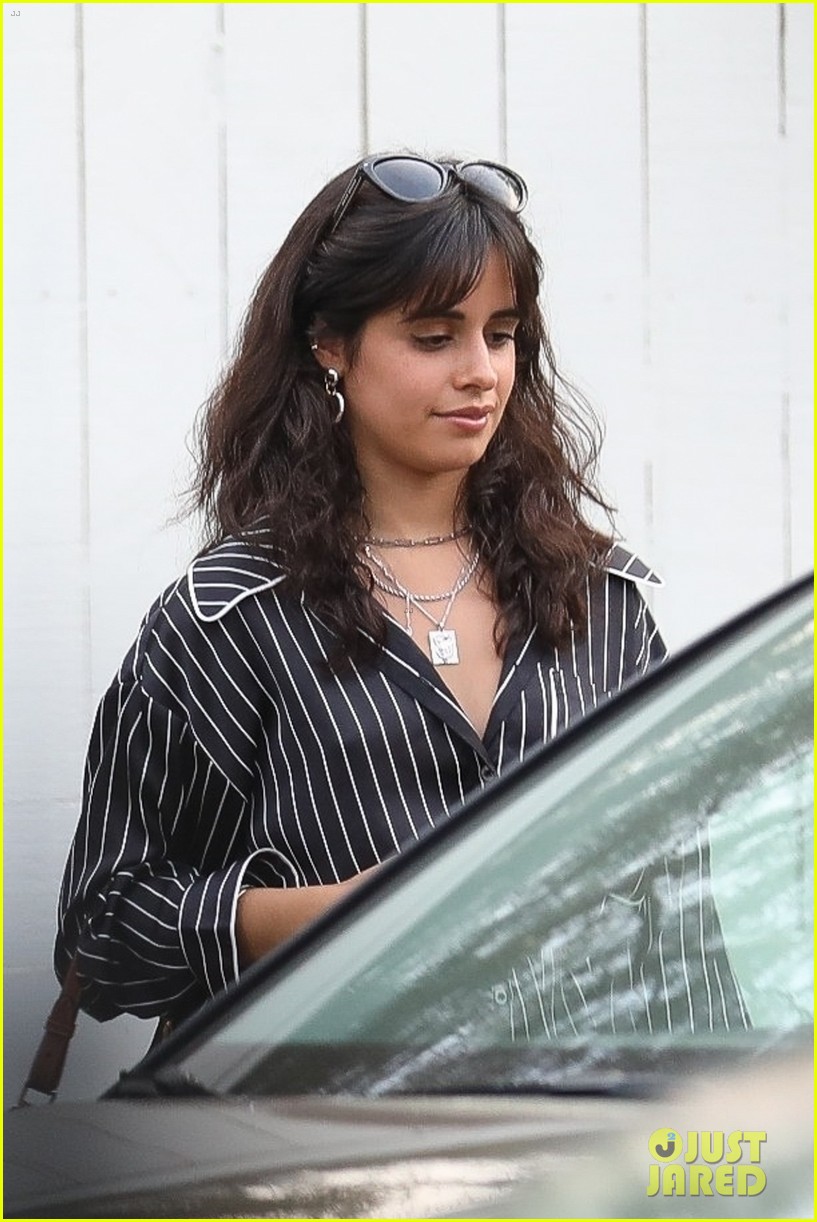 Camila Cabello & Shawn Mendes Embrace After a Meal With Friends in West