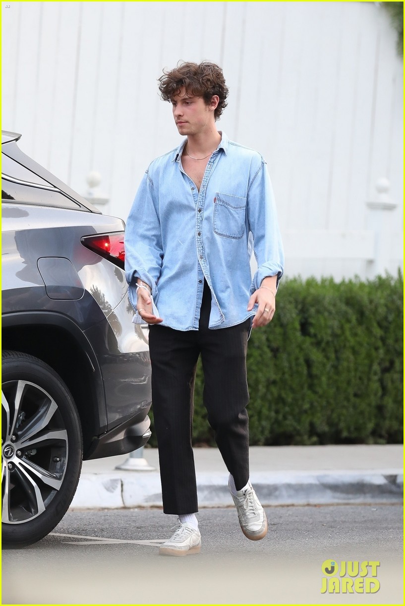 Camila Cabello & Shawn Mendes Embrace After a Meal With Friends in West