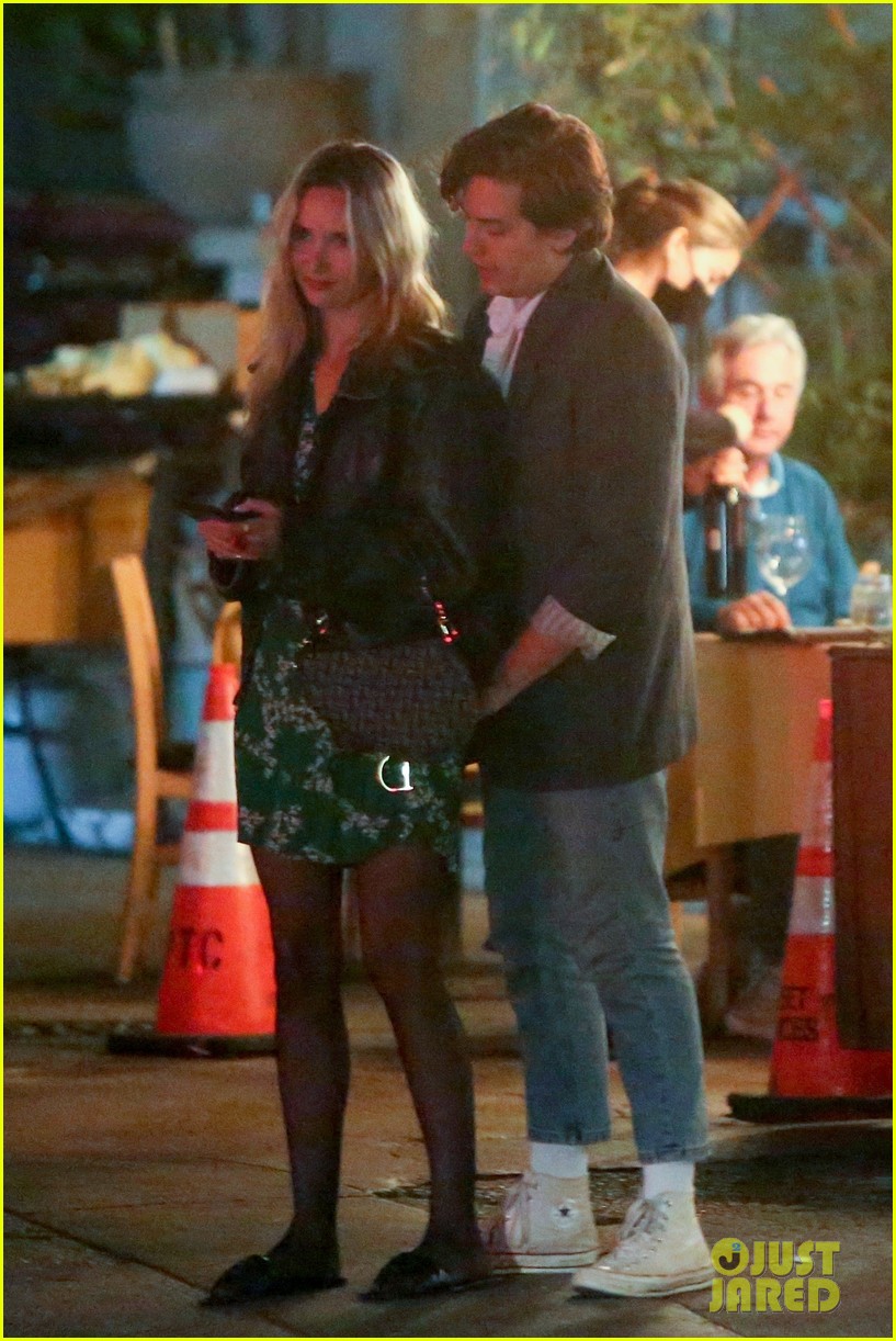 Cole Sprouse Shares Steamy Kiss with Girlfriend Ari Fournier During