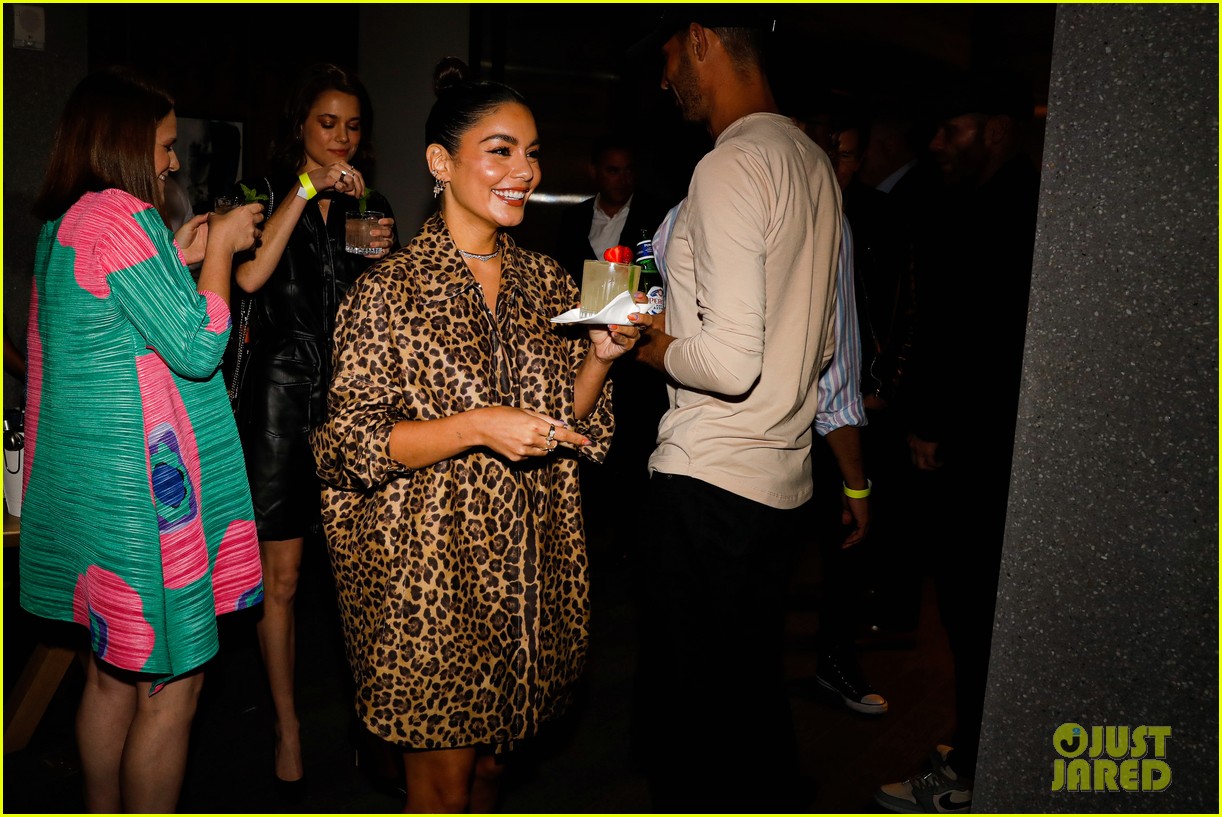 Vanessa Hudgens Rocks Leopard Print for 'Asking For It' Premiere at