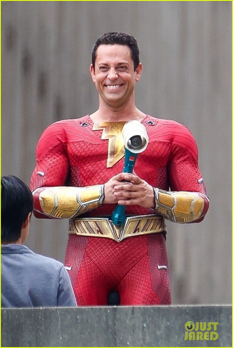 Photo: zachary levi films shazam 24 | Photo 4563560 | Just Jared
