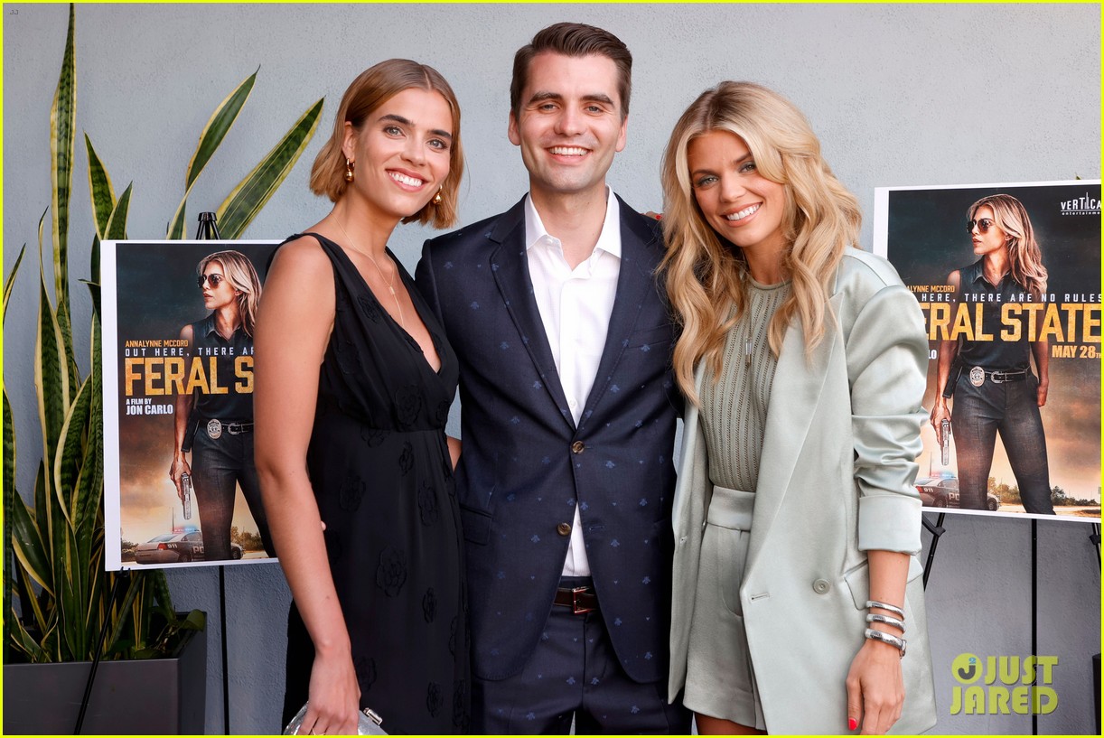 AnnaLynne McCord Premieres Her New Movie 'Feral State' With Director