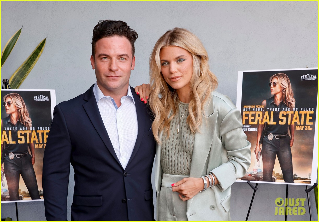 AnnaLynne McCord Premieres Her New Movie 'Feral State' With Director