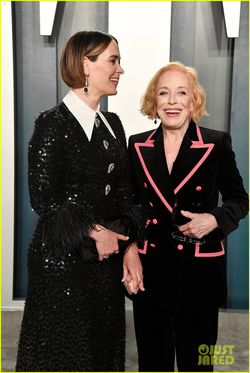 Sarah Paulson Dishes on the Awkward Moment She Shared with Matthew