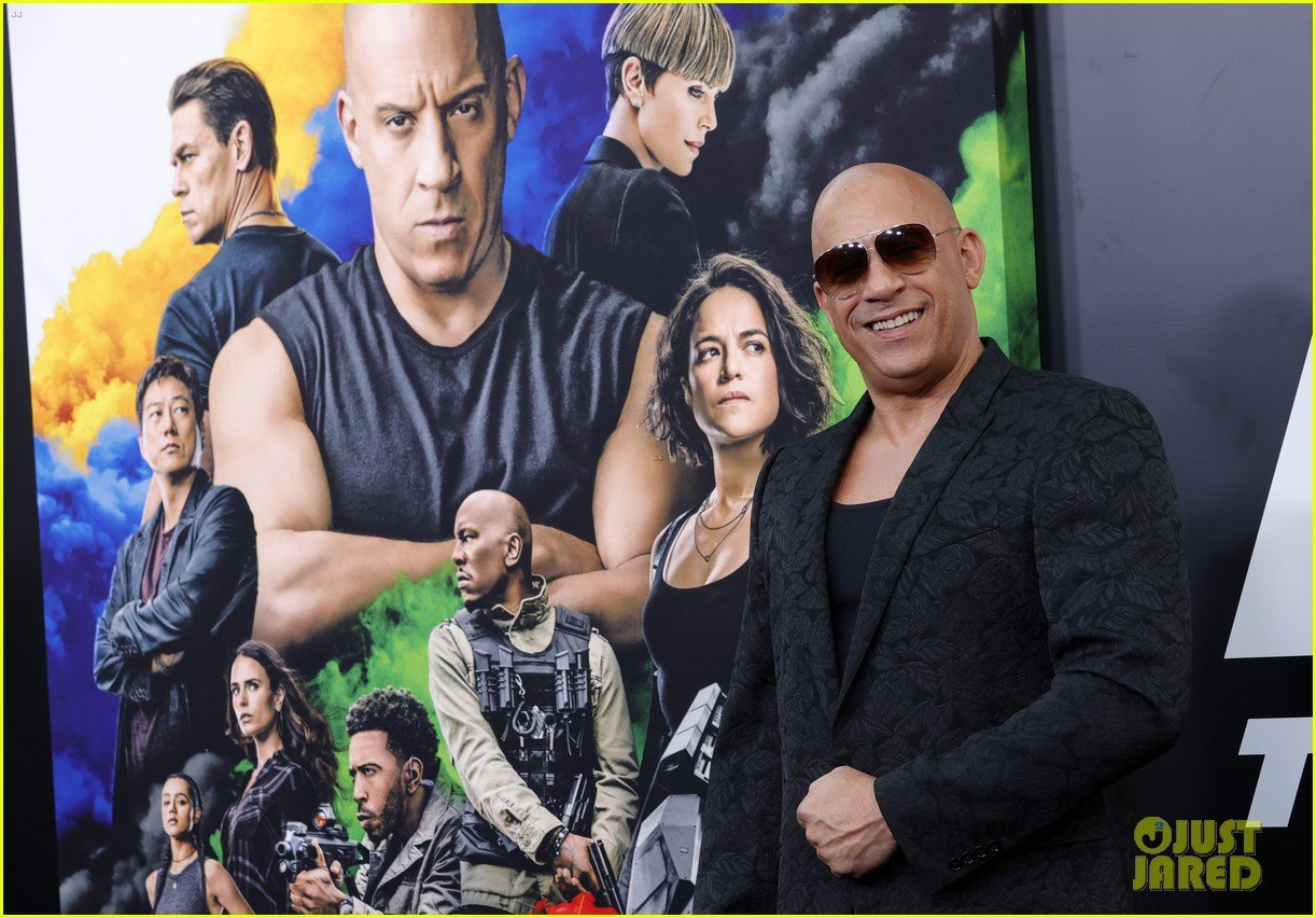 Vin Diesel & Jordana Brewster Lead 'F9' Cast To World Premiere in LA
