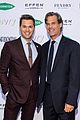 andrew rannells tuc watkins couple up for portrait of pride event 15