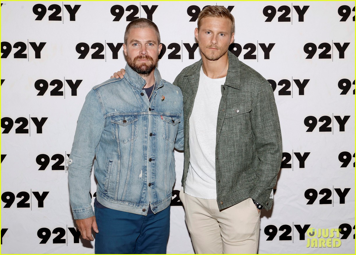 stephen amell heels cast nyc event 054597475