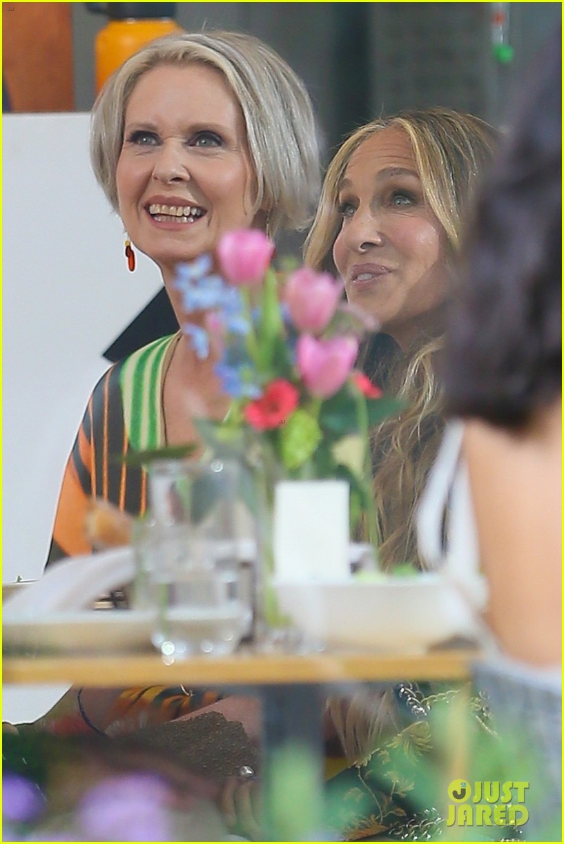 Sarah Jessica Parker & Cynthia Nixon Continue Filming 'And Just Like