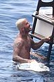 david beckham jumps off yacht with son cruz beckham 12