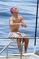 david beckham jumps off yacht with son cruz beckham 55
