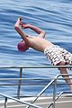 david beckham jumps off yacht with son cruz beckham 60
