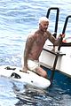 david beckham jumps off yacht with son cruz beckham 69
