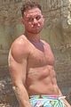 blake griffin shows off six pack abs at the beach 02