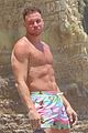 blake griffin shows off six pack abs at the beach 07