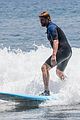 gerard butler morgan brown surfing beach day 02
