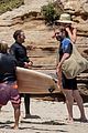 gerard butler morgan brown surfing beach day 83