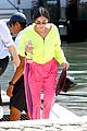 cher neon yellow pink boat arrival wrap up vacation 10