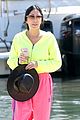 cher neon yellow pink boat arrival wrap up vacation 15
