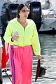 cher neon yellow pink boat arrival wrap up vacation 27