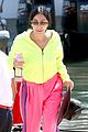 cher neon yellow pink boat arrival wrap up vacation 28