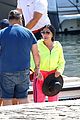 cher neon yellow pink boat arrival wrap up vacation 58