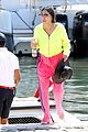 cher neon yellow pink boat arrival wrap up vacation 64