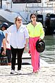 cher neon yellow pink boat arrival wrap up vacation 66