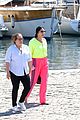 cher neon yellow pink boat arrival wrap up vacation 74