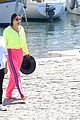 cher neon yellow pink boat arrival wrap up vacation 75