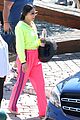 cher neon yellow pink boat arrival wrap up vacation 85