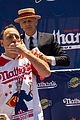 joey chestnut breaks record at nathan hot dog eating contest 01